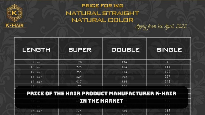 hair product manufacturer