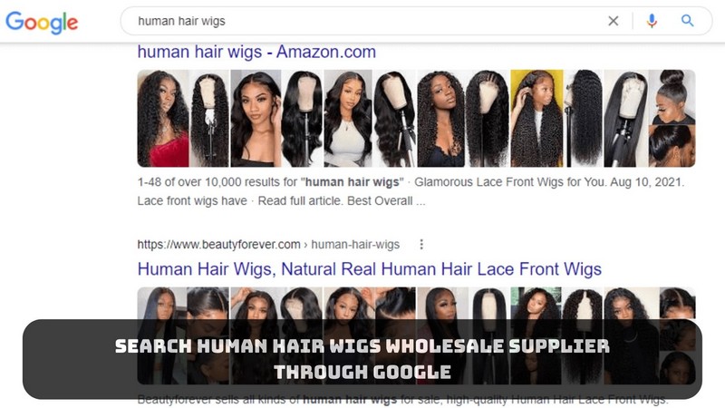 human hair wigs wholesale supplier